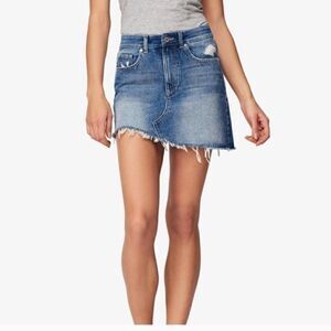 NWT Anthro  Blue Jeans Denim Skirt